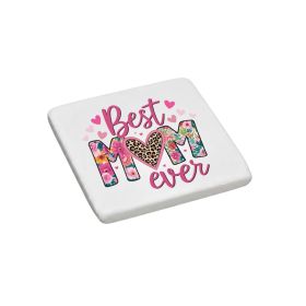 Μαρμάρινο Σουβέρ Best Mom Ever Pink