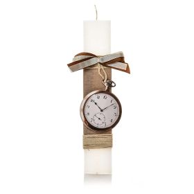 Πασχαλινή Λαμπάδα Ρολόι