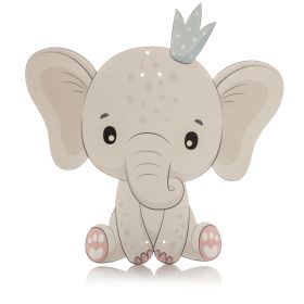 Θεματική Πλάτη Λαμπάδας Baby Elephant Blue