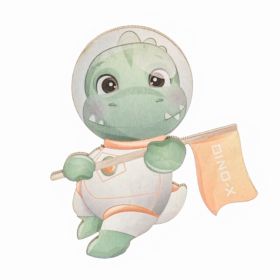 Στοιχείο Δεινοσαυράκι Αστροναύτης Πράσινος