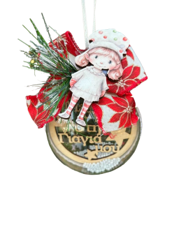 Plexiglass μπάλα Γιαγιά με κοριτσάκι 