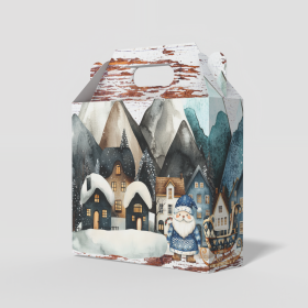 Lunchbox Κουτί Δώρου Christmas City Blue