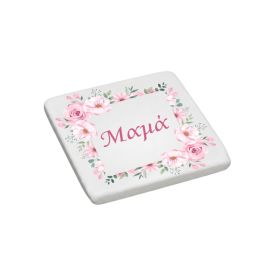 Μαρμάρινο Σουβέρ Rose Flower Μαμά