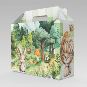 Lunchbox Κουτί Δώρου Green Bunnys