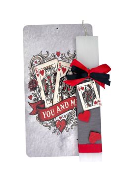 Λαμπάδα Τραπουλόχαρτο Ντάμα