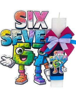 Λαμπάδα Six Seven Colorful