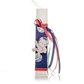 Πασχαλινή Λαμπάδα Αρκουδάκι αστροναύτης