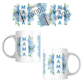 Κούπα Blue Flower Μαμά
