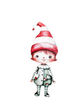 Στοιχείο Ξωτικό πράσινο ριγέ