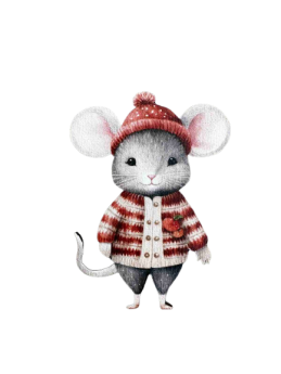 Στοιχείο Ποντικάκι με σκουφί
