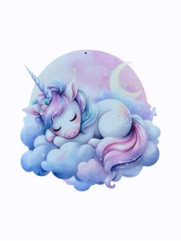 Θεματική Πλάτη Λαμπάδας Unicorn Sleep
